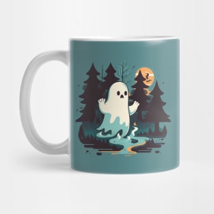 Frightening Forest Ghost Mug